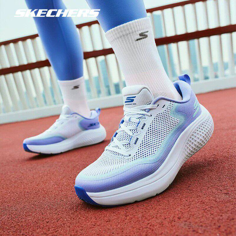 Skechers Running Shoes New Model Women's Shock-Absorbing Lightweight Comfortable Running Shoes Arch Support Trendy Sports Shoes 172086 Skechers Running Shoes New Model Women's Shock-Absorbing Lightweight Comfortable Running Shoes Arch Support Trendy Sports Shoes 172086