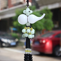 Car pendant Car interior decoration rearview mirror Perfume charm Gourd pendant Safety mirror decorative supplies
