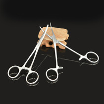 Stainless steel pliers straight elbow hemostasis and fishing hook with pet hair pulling decoupling pliers dehook