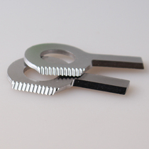 Outdoor Espresso stainless steel DIY umbrella rope accessories scraping knife Flint bracelet blade buckle