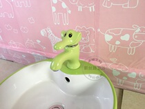 Cartoon Elephant-type tap Colour tap washbasin hot and cold water Kindergarten Childrens copper core tap