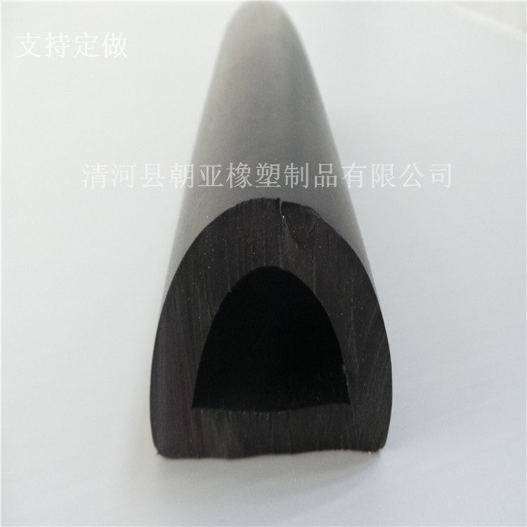 Marine fender anti-collision strip D-type guard string strip motorboat guard strip motorboat 60*40 anti-collision strip