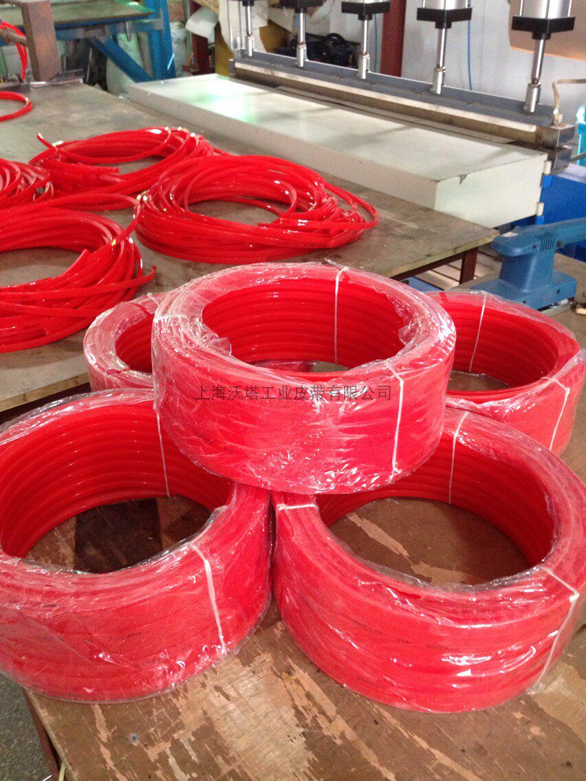 Polyurethane red PU triangle with PU triangle Y-6 Y-6 M-8 M-8 A-13 B-17 B-17 C-22 