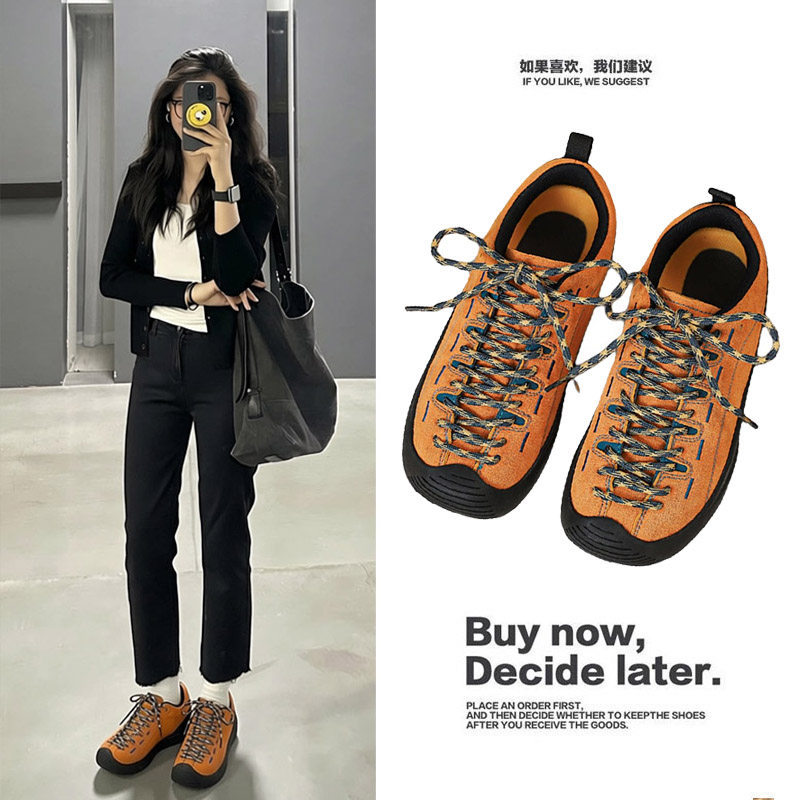 Cohen Specializes in Professional Outdoor Hiking Shoes for Men and Women, Non-Slip, Cute and Funny Camping and Hiking Shoes, Couple's Casual Sports Shoes