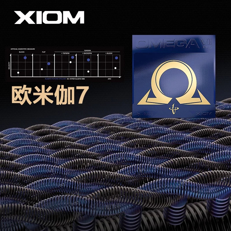 Dahua Table Tennis Xiom Jia Meng O7 Omega Vii Pro Omega 7 Professional Table Tennis Rubber Genuine Product