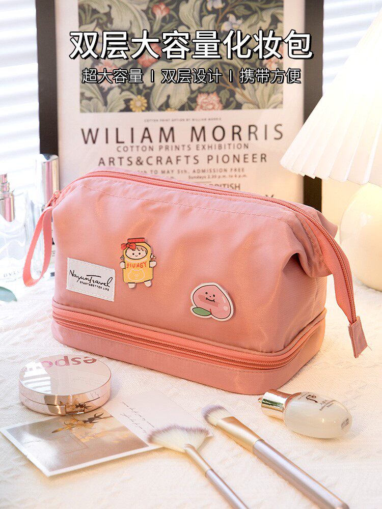 ins Induction Pack Women's Super Capacity Travel Portable Superfire 2022 New Handwashing Handpad Collection Bag