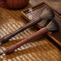 Kung Fu tea plate brush pot pen does not drop hair sweep tea pen tea brush brush brush water brush tea tray tea table tea ceremony spare parts