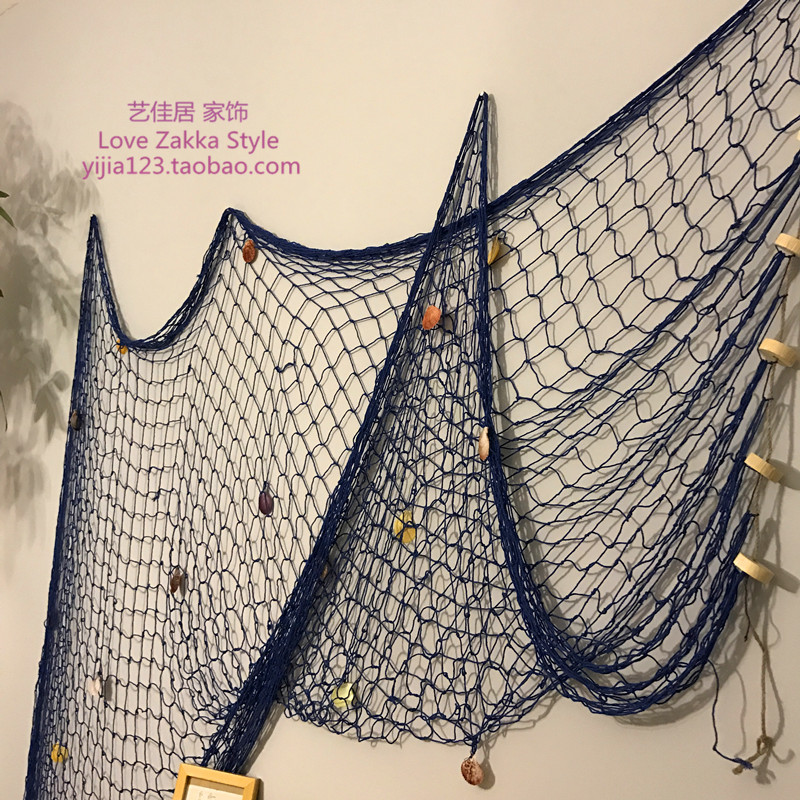 The Thick Line In Marine Style Decoration Mesh Nets Shooting Props