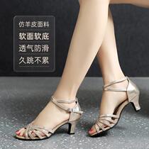 New Latin dance shoes for beginners ballroom dance shoes soft-soled dance shoes cha-cha waltz square dance shoes