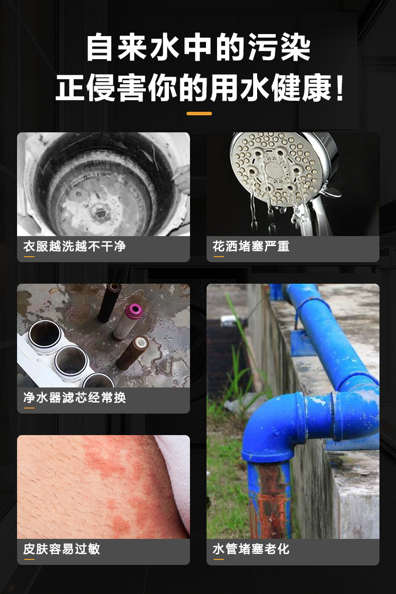 海尔 第5代 双滤芯+反喷洗 前置过滤器 4T大流量 图2