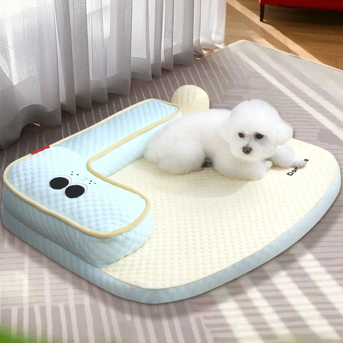 Собачьи дома универсально съемные и умываемые собачьи спальные колодки в летних маленьких, средних и больших собачьих кровать