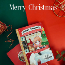 Angelas little mood Christmas original illustration notebook hand account notepad creative cartoon painting cute style