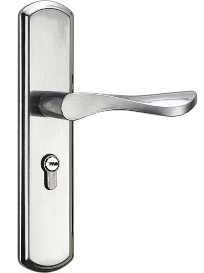 门锁家用通用型卧室门把手室内房门木门锁具免改孔可调节手柄执手