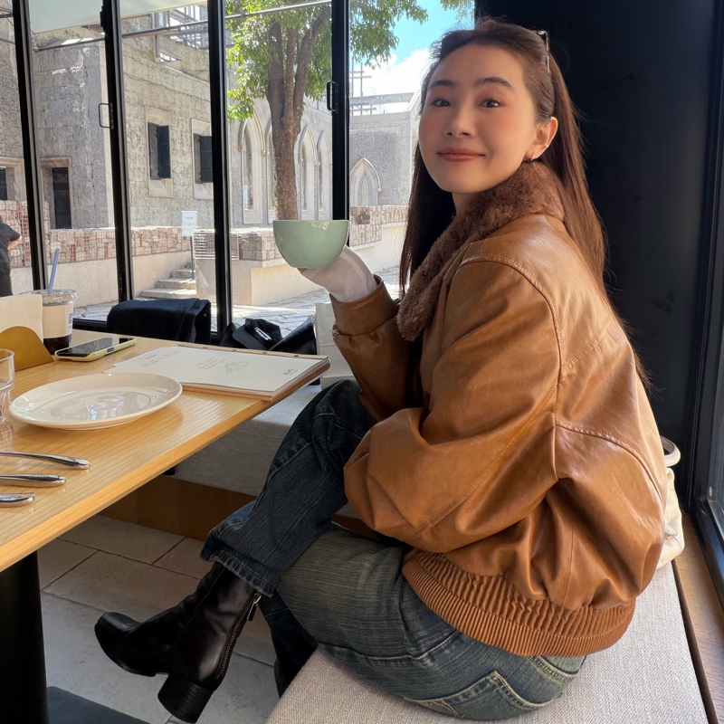 Inaien Xiaoxiaojia Gold Label Series down Jacket Women's Winter "Saint Petersburg" Genuine Sheepskin Jacket Coat