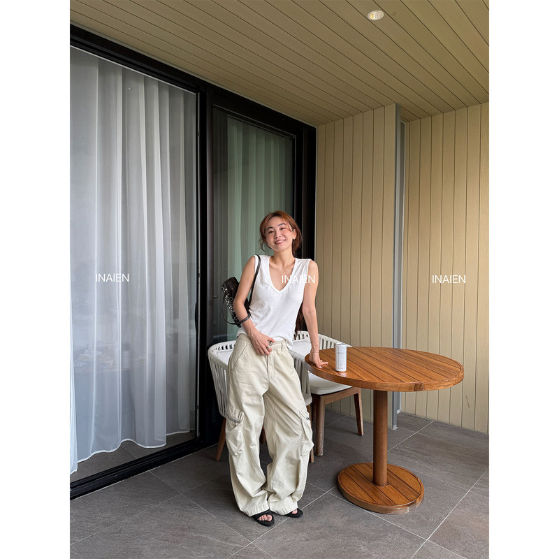 Inaien Xiaoxiao's Home Brand "American Workwear Style" Heavy-Duty Casual Versatile Retro Super Nice-Looking Workwear Relaxed-Fit Pants Inaien Xiaoxiao's Home Brand "American Workwear Style" Heavy-Duty Casual Versatile Retro Super Nice-Looking Workwear Relaxed-Fit Pants
