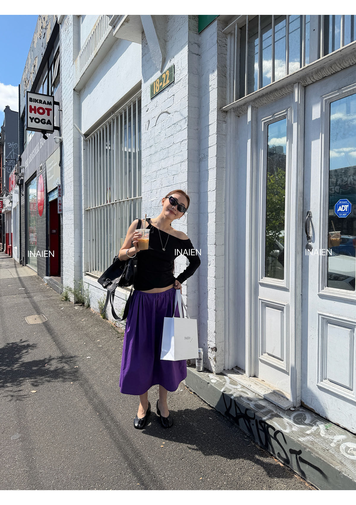 INAIEN笑笑家 "Вальс" уникальная красивая полуюбка скрывающая недостатки фигуры на весну 2026