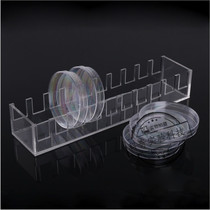 Plexiglass holder 5 10 vertical glass petri dish 60 90 100 120 150mm