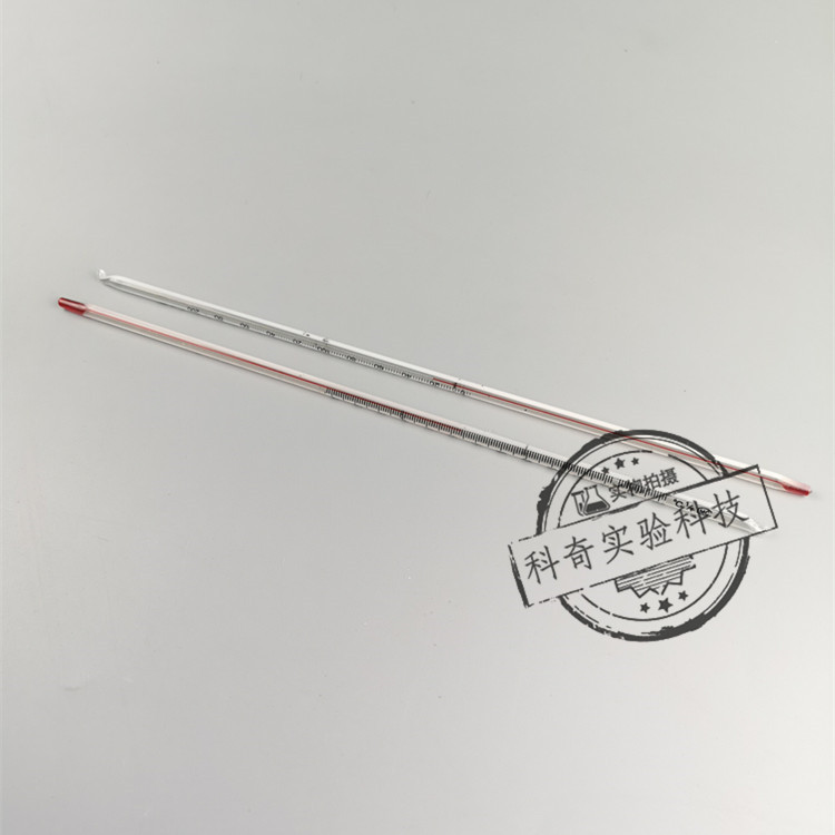 红水玻璃棒温度计 工业 温度计0-50/100/200/ 300/