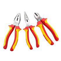 YATO sharp mouth pliers insulation inclined pliers electrician inclined mouth pliers resistant to high pressure 1000v wire pliers insulation old vice