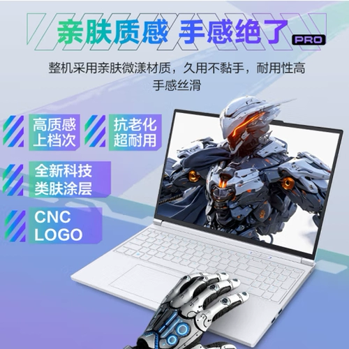 机械革命极光X笔记本电脑 RTX5070Ti游戏笔电 16英寸300Hz高萤幕刷新率