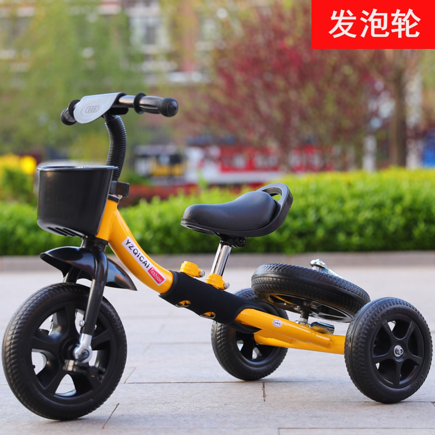 xe thăng bằng khung nhôm Xe đạp ba bánh đầy màu sắc mới của trẻ em không có bàn đạp trượt xe hai bánh cân bằng biến dạng xe đẩy - Smart Scooter mua xe thăng bằng cho bé