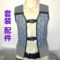 Marine blue 06 Tactical vest Training waistcoat light Quantitative bullet bag Ctrip with equipped CS acting sleeve assembly