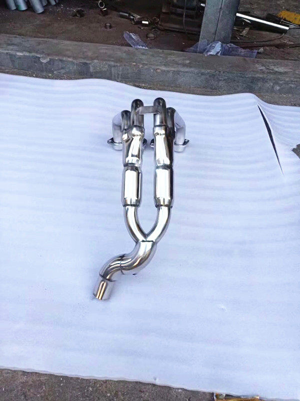 Suitable for 17-18 years mountain leaf R6 modification front silencer change straight through front stainless steel mountain leaf R6