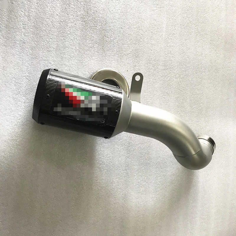 Kawasaki Z900 modified AR exhaust AR thickened pipe exhaust pipe Z900 modified pipe AR exhaust pipe