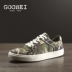 2019 mùa thu mới giày vải nam giày thể thao ngụy trang giày thường Giày thời trang nam giày đơn - Plimsolls giày thể thao bitis nam Plimsolls