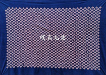 Puzhen tie-dye traditional tie-dyed cloth tablecloth sofa cloth cover cloth background wall (persimmon flower)