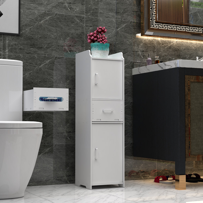 Toilet Clamp Cabinet Layer floor floor Bathroom Waterproof Storage Side Cabinet Toilet Toilet Cabinet