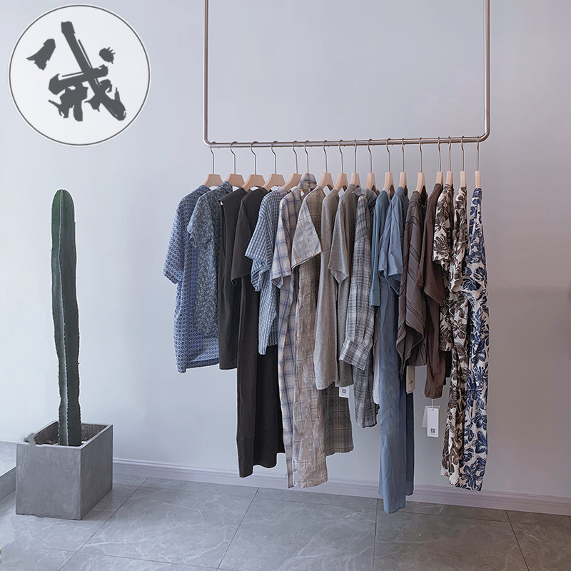 Clothing Store Show Rack Upper Wall Hanger Wall-mounted U Type Wedding Dresses Clothing Hanging Clothes Hanger Women's Clothing Racks Clothes Racks