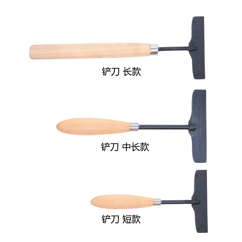 Sculpture Tool Shovel Knife Solid Wood Handle Oil Clay Pottery Clay Model