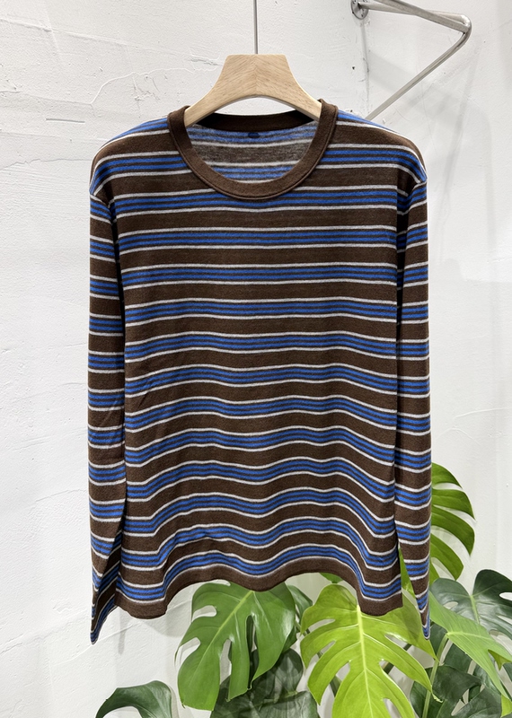 Fashionable Color-Blocked Striped Soft Sheep Wool Lazy Style Knit Sweater for Women 2026 New European Style Slimming Versatile Top Trendy Fashionable Color-Blocked Striped Soft Sheep Wool Lazy Style Knit Sweater for Women 2026 New European Style Slimming Versatile Top Trendy