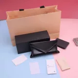 Черная сумка на солнечной энергии, солнцезащитные очки