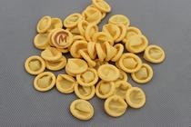 Anti-static rice yellow finger cover dust purification white clean room industrial finger cover