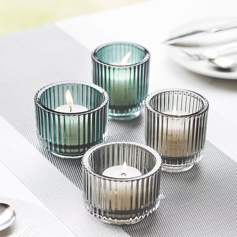 Valentine's Day Candlelight Nordic Romantic Candlelight Dinner Home Wax Net Red Folk Decorate Smoke-free Fragrant Lavender Cup