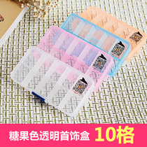 10 g small box element box detachable mini transparent makeup first accessories box kit Kit Accessories containing box