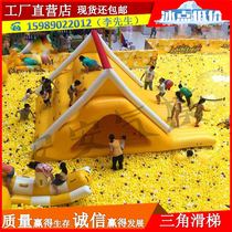 Inflatable water trampoline Trampoline Jumping Bed Water Park Equipment one million Ocean Ball Pool inflatable toy
