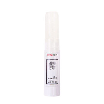 得力（deli）7106  高粘度手工固体胶棒胶水 高透明度
