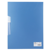 Deli 5007 large capacity A4 100 page 80 page office information book blue single pack