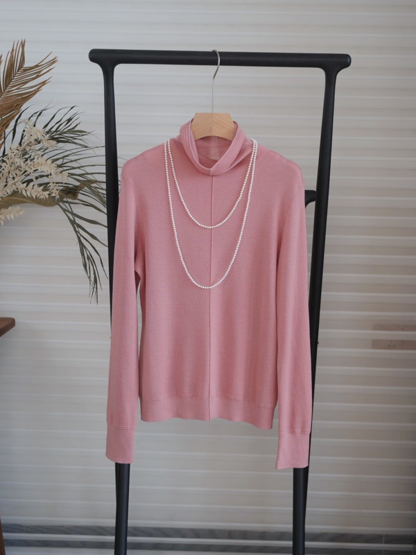 Highly Recommended 2/100 140's Yangzi Wool Heavy-Duty Faux Four-Way Stretch Free Collar Base Layer
