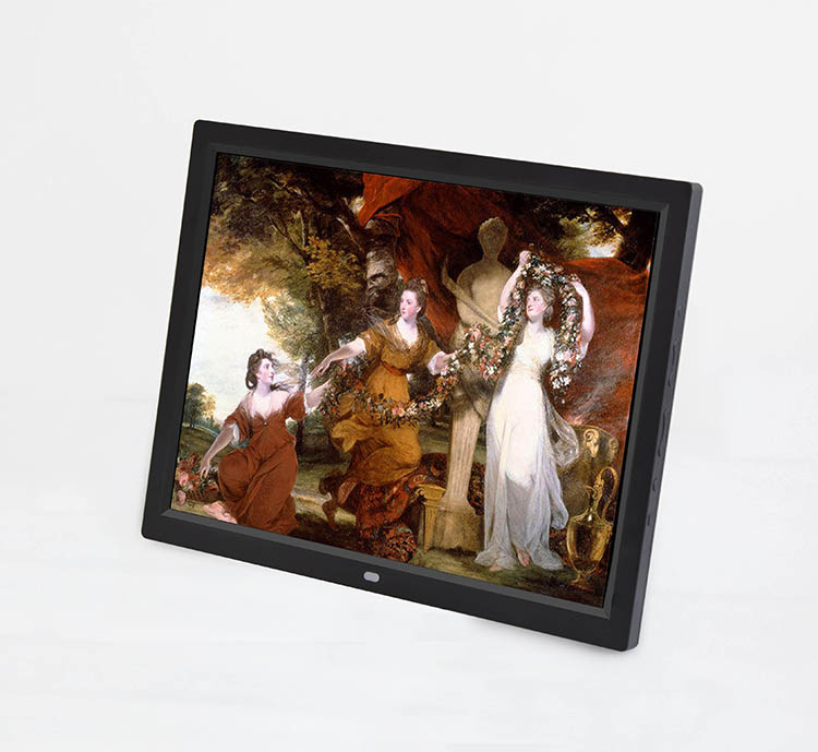 Khung ảnh kỹ thuật số album ảnh điện tử 8 inch 10 inch 14 15 17 19 22 inch HD treo tường máy quảng cáo Quà tặng năm mới