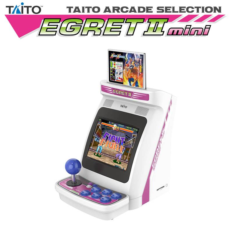 Taito Egret Ii Mini Tai Dong Retro Mini Game Console Rotating Screen Limited Edition Set Package 