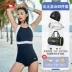 đồ bơi dài tay nữ Đồ bơi Li Ning nữ áo tắm một mảnh thể thao che bụng giảm béo 2023 áo tắm suối nước nóng mới bể bơi bikini 2 mảnh kín đáo các kiểu đồ bơi nữ đẹp 