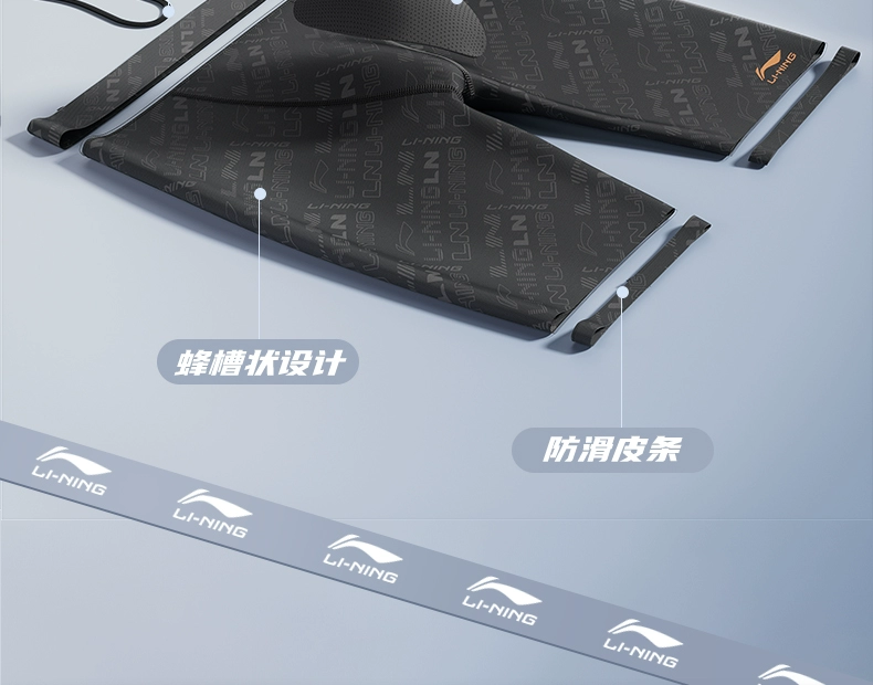 quần bơi biển Quần bơi Li Ning nam 2024 mới mùa đông năm điểm dài đến đầu gối quần bơi nhanh khô dành cho giới trẻ chuyên nghiệp đồ bơi chống xấu hổ áo choàng đồ bơi đồ bơi nam có áo