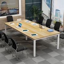 Conference Table Long Table Brief Modern Rectangular Bench Training Table Long Strip Table Office Furniture Staff Desk