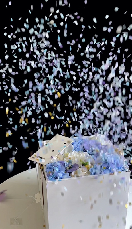 Flying Butterfly Spray Surprise Gift Box Double-Layer Surprise Box Birthday Gift Box Explosion Box
