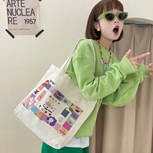 时尚创意环保手提帆布袋