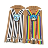 Детские мультяшные эластичные подтяжки, штаны, ремень для раннего возраста для мальчиков для девочек, на резинке